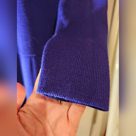 MILLY  NEW YORK | SANDRA Merino Wool Pleated Dress. No flaws. Sz M - Picture 6 of 16